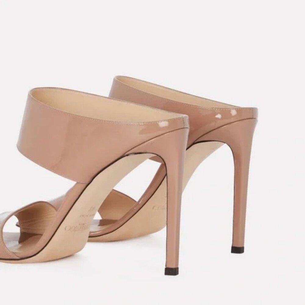 New in Box Jimmy Choo Hira 100 heels in Ballet Pink - Picture 5 of 6